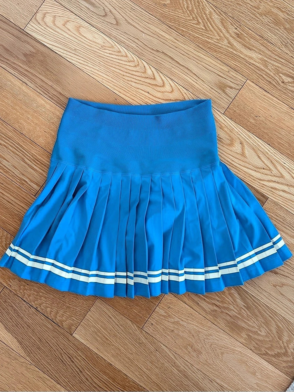 Wilson Blue Pleated Tennis Skirt — Size Small